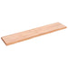 Raft de perete maro deschis 140x30x(2-4) cm lemn stejar tratat - WALTI WALTI