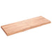 Raft de perete maro deschis 140x50x(2-6) cm lemn stejar tratat - WALTI WALTI
