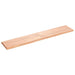 Raft de perete maro deschis 160x30x(2-4) cm lemn stejar tratat - WALTI WALTI