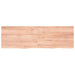 Raft de perete maro deschis 160x50x(2-4) cm lemn stejar tratat - WALTI WALTI