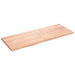 Raft de perete maro deschis 160x60x(2-4) cm lemn stejar tratat - WALTI WALTI