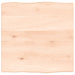 Blat masă 40x40x4 cm lemn masiv stejar netratat contur organic - WALTI WALTI
