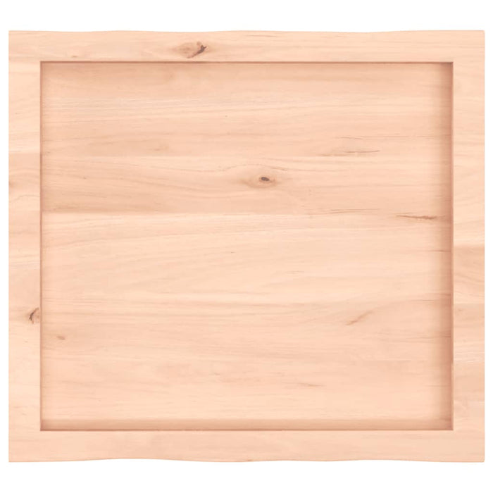 Blat masă 60x50x(2-6) cm lemn stejar netratat contur organic WALTI