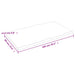 Blat masă 100x60x2 cm lemn masiv stejar netratat contur organic - WALTI WALTI