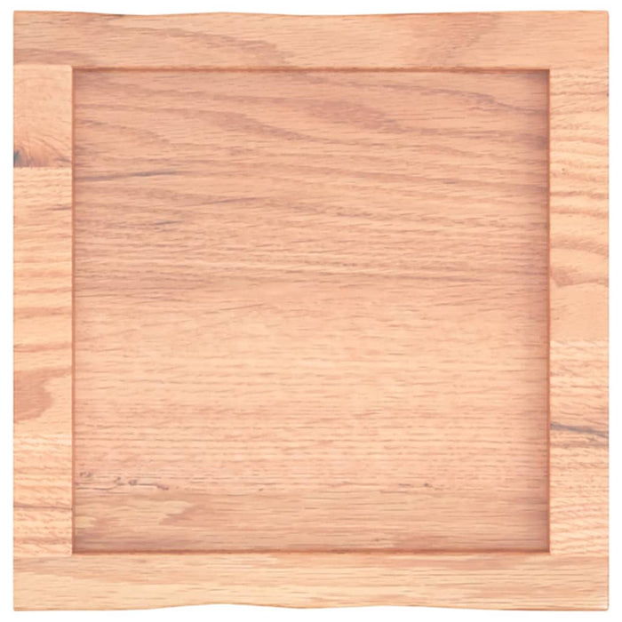 Blat masă, 40x40x(2-4) cm, maro, lemn tratat contur organic WALTI