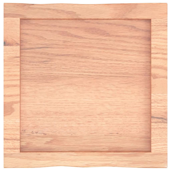 Blat masă, 40x40x(2-6) cm, maro, lemn tratat contur organic WALTI