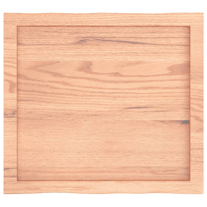 Blat masă, 60x50x(2-4) cm, maro, lemn tratat contur organic WALTI