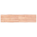 Blat masă, 180x40x(2-6) cm, maro, lemn tratat contur organic - WALTI WALTI