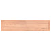 Blat masă, 180x40x(2-6) cm, maro, lemn tratat contur organic - WALTI WALTI