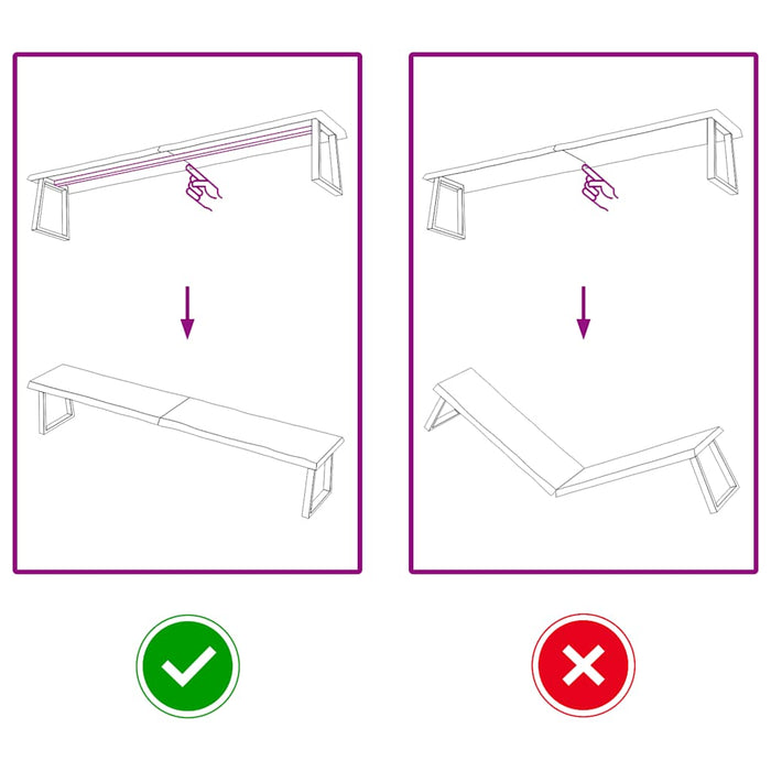 Blat masă, 220x40x(2-6) cm, maro, lemn tratat contur organic WALTI