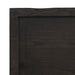 Blat masă, 120x60x4 cm, gri, lemn stejar tratat contur organic - WALTI WALTI