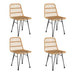 Set mobilier de grădină, 5 piese, poliratan - WALTI WALTI
