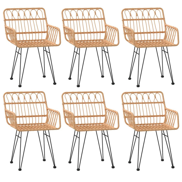 Set mobilier de grădină, 7 piese, poliratan - WALTI WALTI