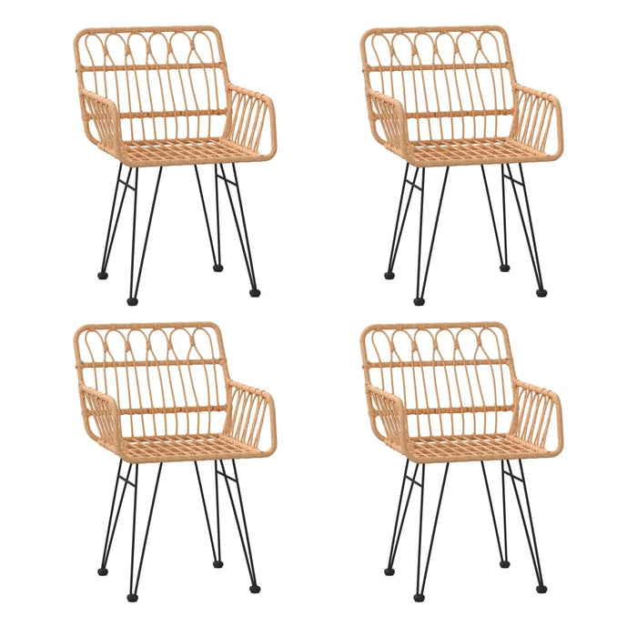 Set mobilier de grădină, 5 piese, poliratan - WALTI WALTI