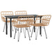 Set mobilier de grădină, 5 piese, poliratan - WALTI WALTI