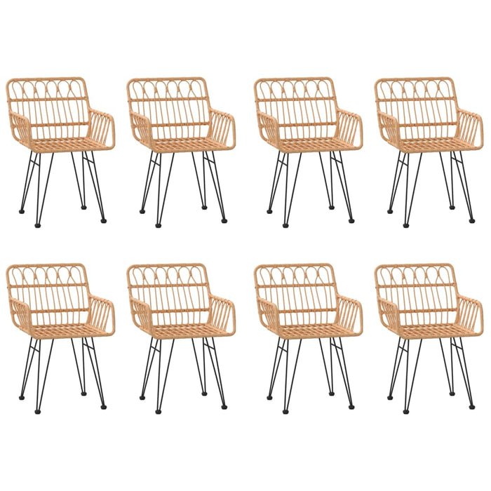 Set mobilier de grădină, 9 piese, poliratan - WALTI WALTI
