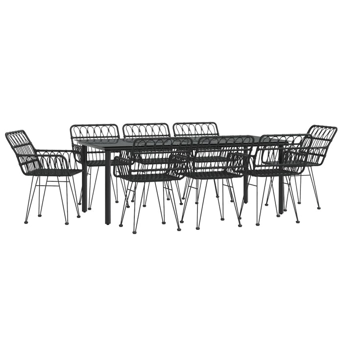 Set mobilier de grădină, 9 piese, poliratan - WALTI WALTI