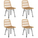 Set mobilier de grădină, 5 piese, poliratan - WALTI WALTI