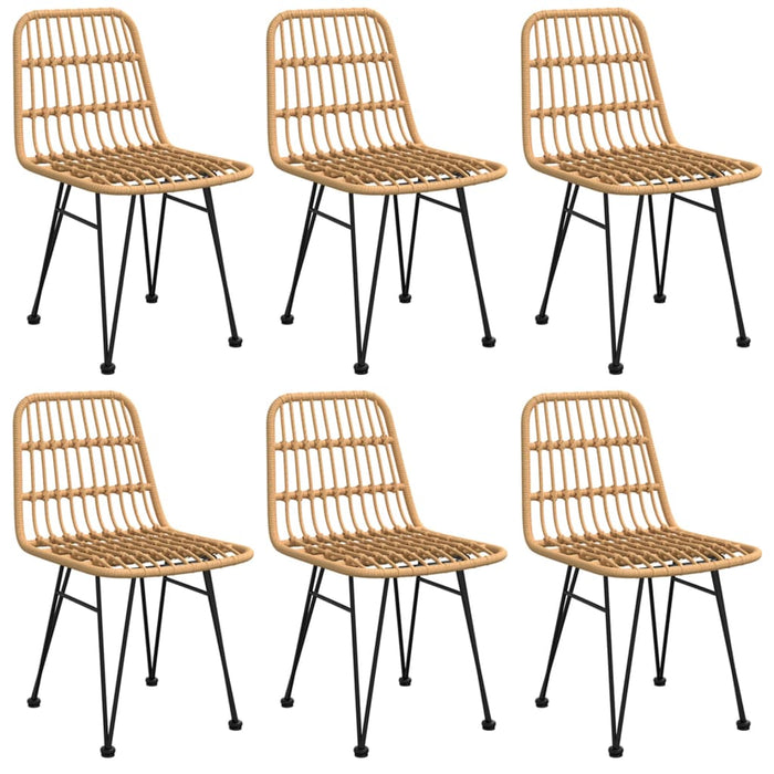 Set mobilier de grădină, 7 piese, poliratan - WALTI WALTI