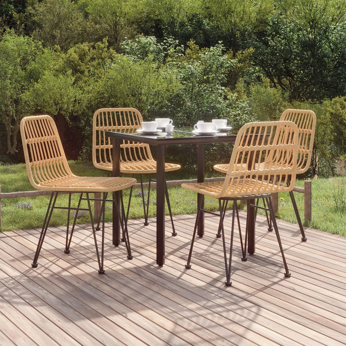 Set mobilier de grădină, 5 piese, poliratan - WALTI WALTI