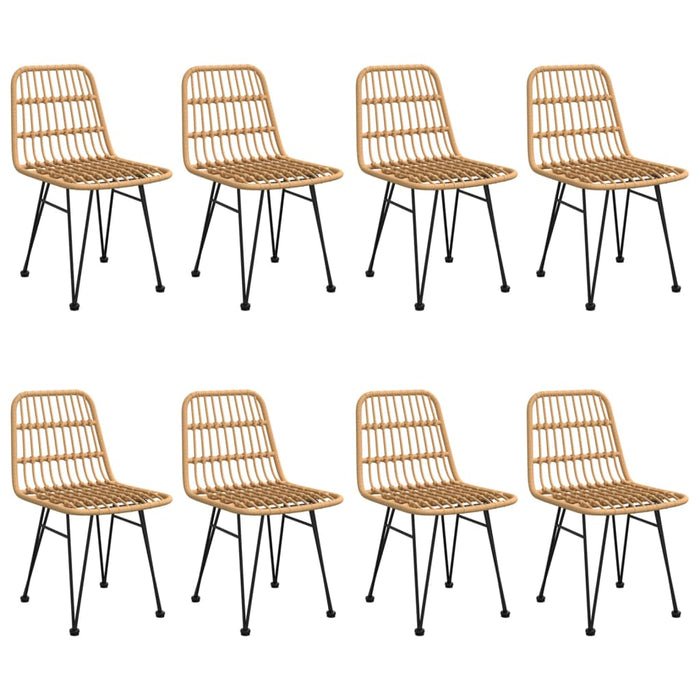 Set mobilier de grădină, 9 piese, poliratan - WALTI WALTI