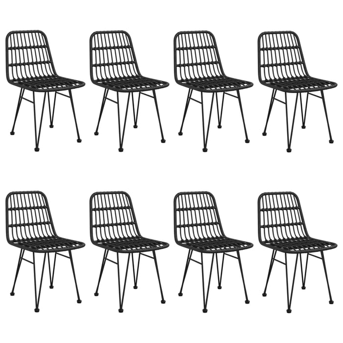 Set mobilier de grădină, 9 piese, poliratan WALTI