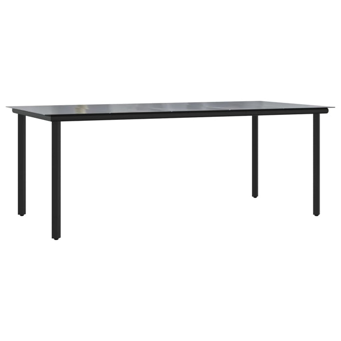 Set mobilier de grădină, 9 piese, poliratan WALTI