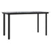 Set mobilier de exterior cu perne, 11 piese, negru, poliratan - WALTI WALTI