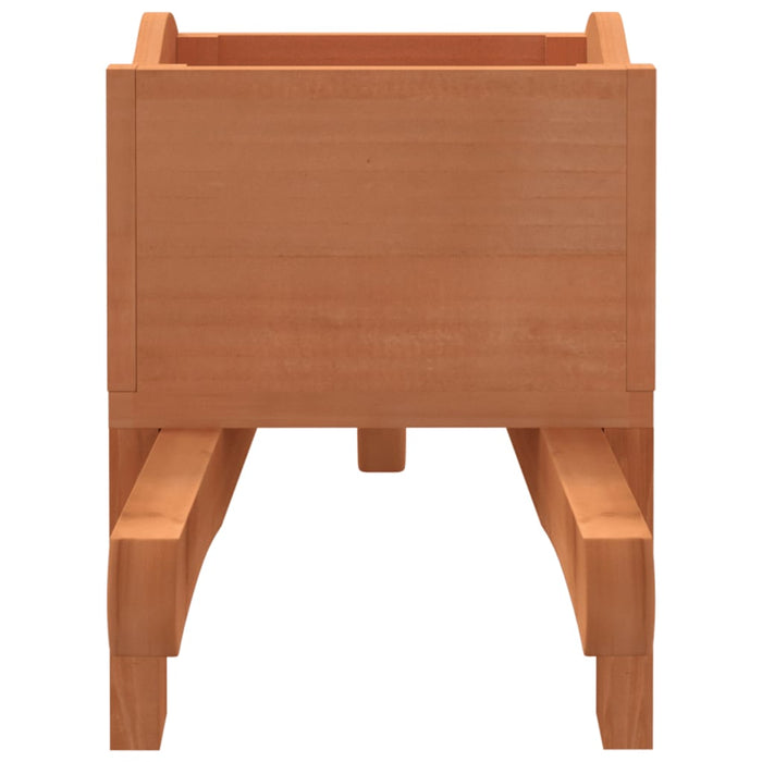 Jardiniere tip roabă, 2 buc., 47x15x19 cm, lemn masiv de brad - WALTI WALTI