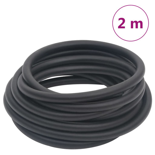Furtun de aer hibrid, negru, 2 m, cauciuc și PVC - WALTI WALTI