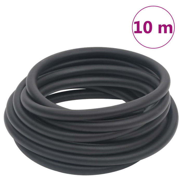 Furtun de aer hibrid, negru, 0,6", 10 m, cauciuc și PVC - WALTI WALTI