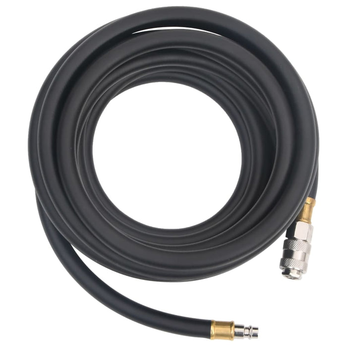 Furtun de aer hibrid, negru, 0,6", 10 m, cauciuc și PVC - WALTI WALTI