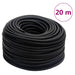 Furtun de aer hibrid, negru, 0,6", 20 m, cauciuc și PVC - WALTI WALTI