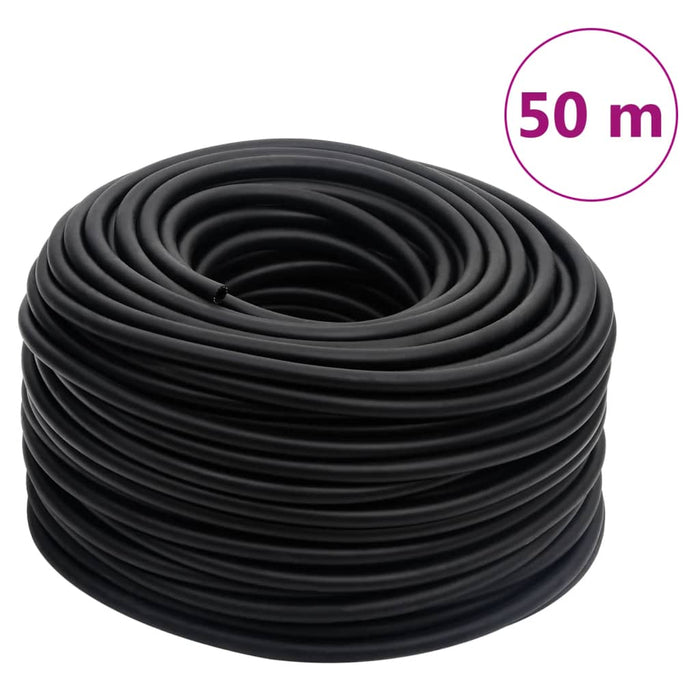 Furtun de aer hibrid, negru, 0,6", 50 m, cauciuc și PVC - WALTI WALTI