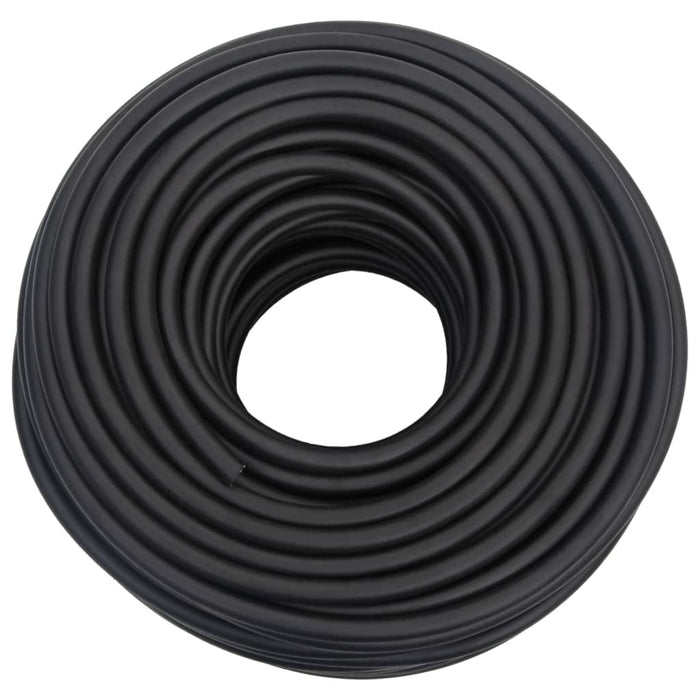 Furtun de aer hibrid, negru, 0,6", 50 m, cauciuc și PVC - WALTI WALTI