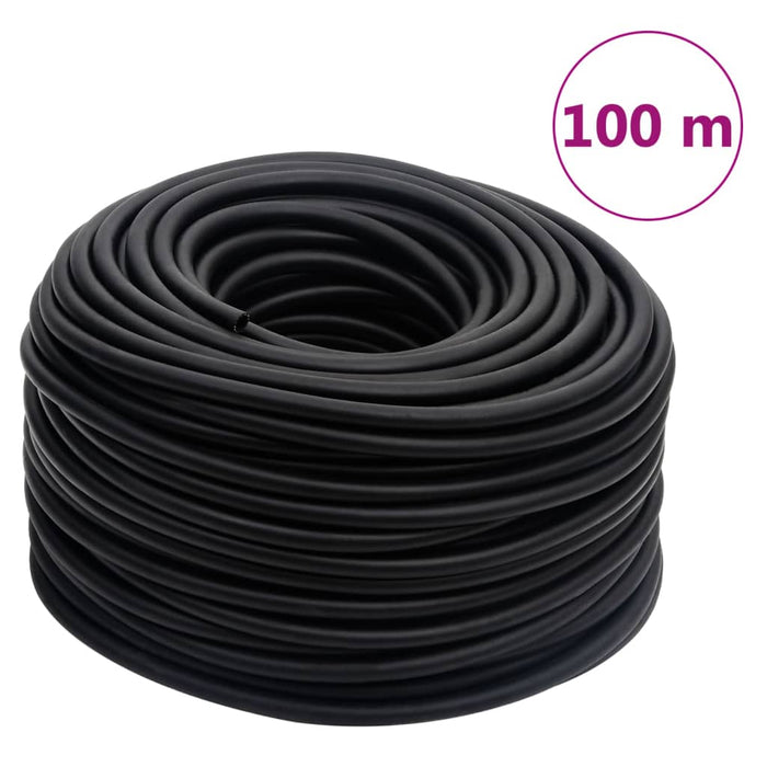 Furtun de aer hibrid, negru, 0,6", 100 m, cauciuc și PVC - WALTI WALTI