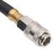 Furtun de aer hibrid, negru, 0,6", 100 m, cauciuc și PVC - WALTI WALTI