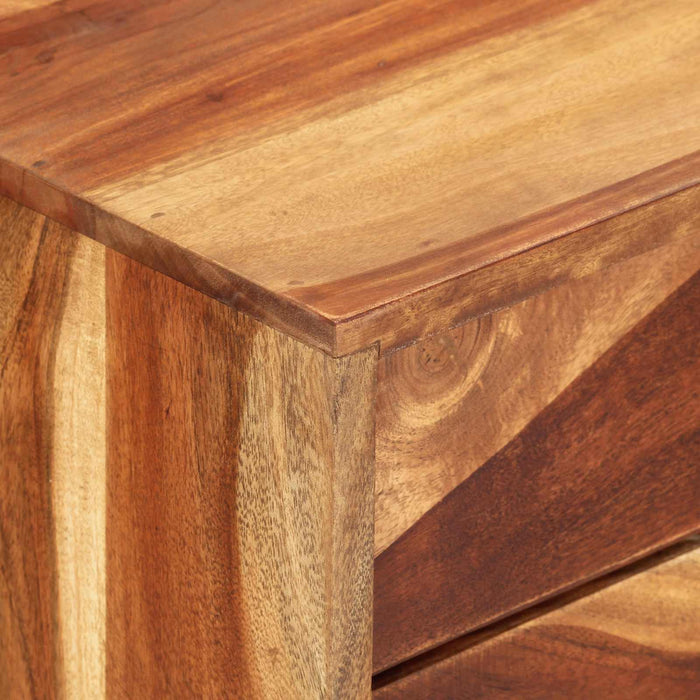 Bufet Maro Miere 160 x 30 x 80 cm Lemn Solid de Acacia WALTI