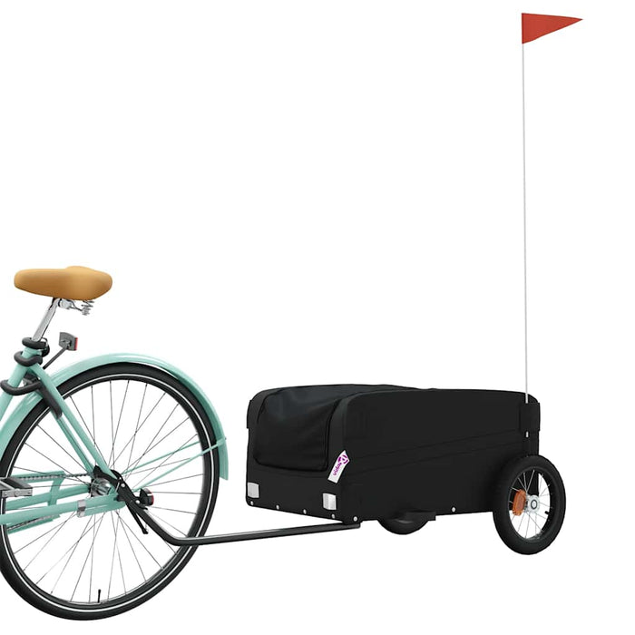 Remorcă pentru biciclete, negru, 30 kg, fier - WALTI WALTI