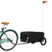 Remorcă pentru biciclete, negru, 30 kg, fier - WALTI WALTI