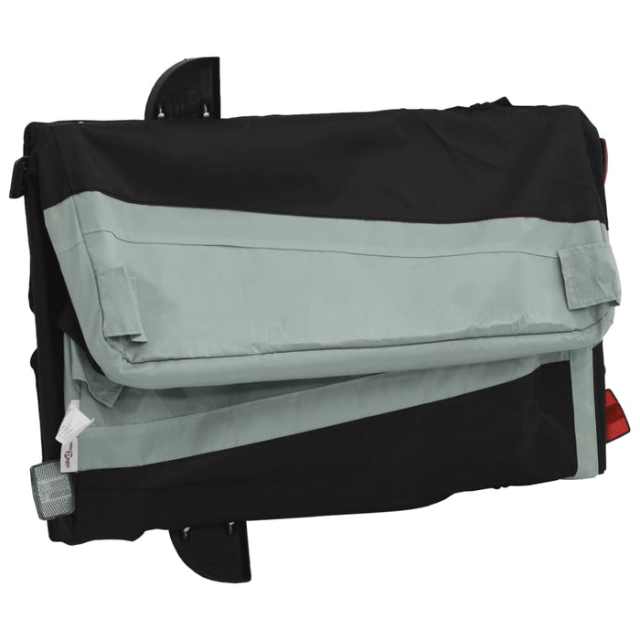 Remorcă pentru biciclete, negru și gri, 45 kg, fier WALTI