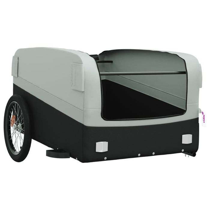 Remorcă pentru biciclete, negru și gri, 45 kg, fier WALTI