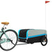 Remorcă pentru biciclete, negru și albastru, 45 kg, fier - WALTI WALTI