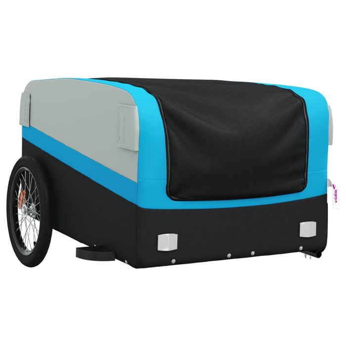 Remorcă pentru biciclete, negru și albastru, 45 kg, fier - WALTI WALTI