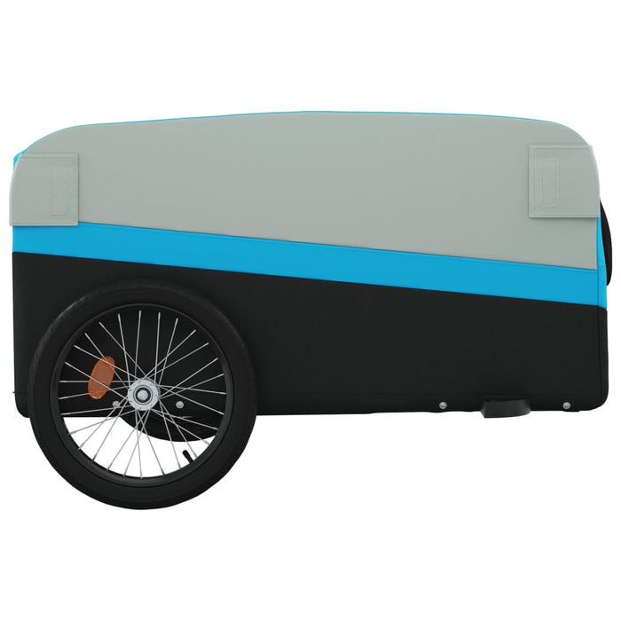 Remorcă pentru biciclete, negru și albastru, 45 kg, fier - WALTI WALTI