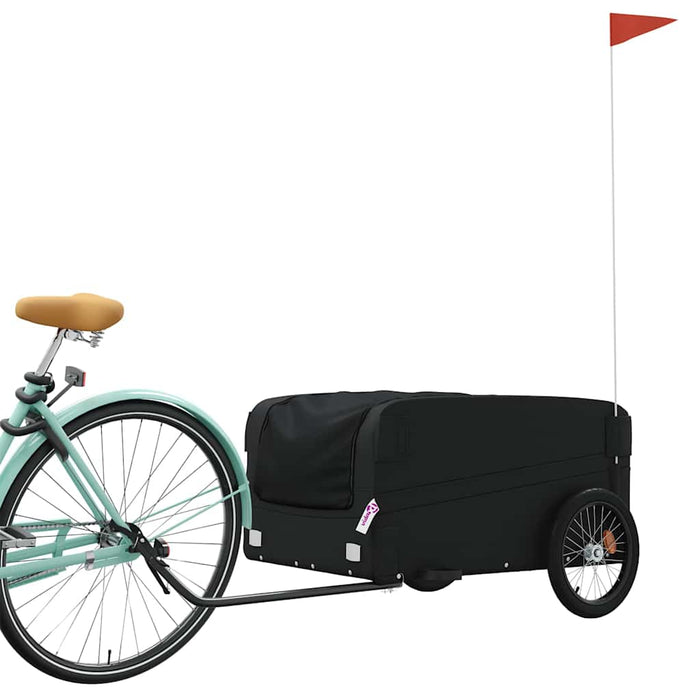 Remorcă pentru biciclete, negru, 45 kg, fier - WALTI WALTI