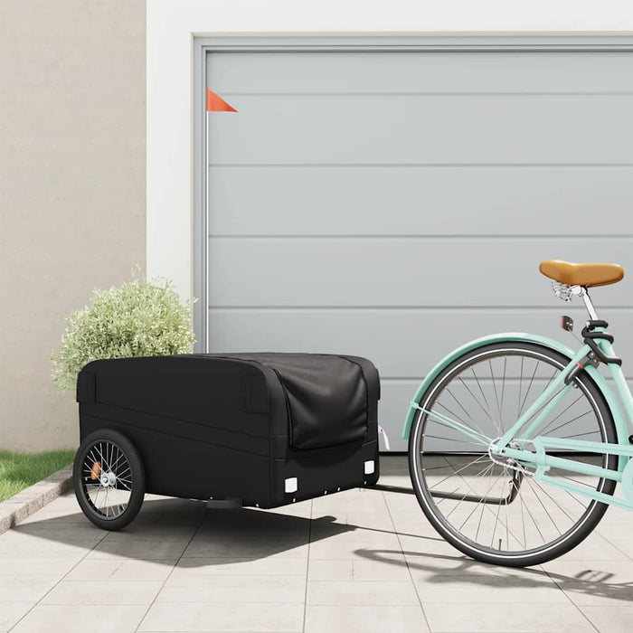 Remorcă pentru biciclete, negru, 45 kg, fier - WALTI WALTI