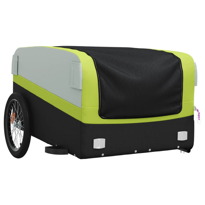 Remorcă pentru biciclete, negru și verde, 45 kg, fier - WALTI WALTI