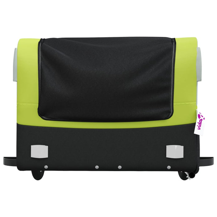 Remorcă pentru biciclete, negru și verde, 45 kg, fier - WALTI WALTI