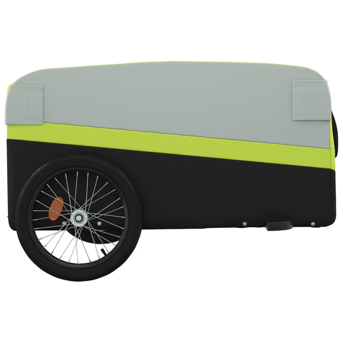 Remorcă pentru biciclete, negru și verde, 45 kg, fier - WALTI WALTI